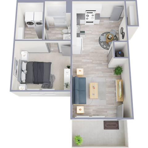 3415 Blake Rd Studio-2 Beds Apartment for Rent - Photo Gallery 17